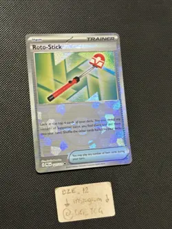 Pokemon Prismatic Evolutions - Roto-Stick - 127/131 - Poke Ball Reverse - M/NM - Image 3