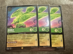 Diablo Devoted Herald x3 Non Foil/ Disney Lorcana/ Ursula's Return/ #70/204 - Image 3