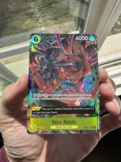 Nico Robin R Alt Art OP09-107 - Japanese One Piece Card Game - Image 1
