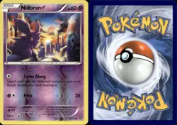 Nidoran Male Common Reverse Holo Psychic Steam Siege Pokemon TCG Card 43/114 NM - Image 1