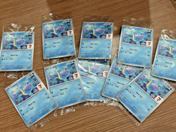 10pcs Pokemon card Promo Lapras 711 Asia Exclusive 7-11 scarlet and violet - Image 2