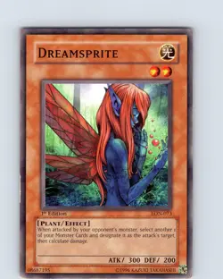 Yu-Gi-Oh TCG Dreamsprite LON-073 1st Edition Regular Common Card Played LP - Image 1