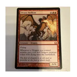 Wizards of the Coast MTG Utvara Hellkite RTR Mythic 110 Red 6/6 - Image 1