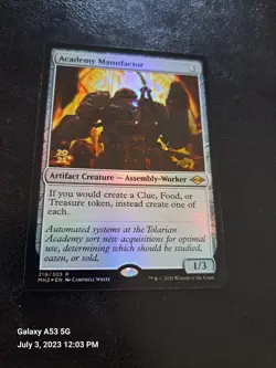 MTG Academy Manufactor Modern Horizons 2 219/303 Foil Pre-release - Image 1