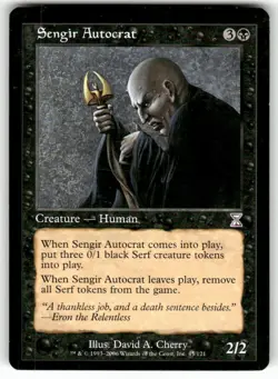 Sengir Autocrat 45 Special Timeshifted Magic: The Gathering Lightly Played - Image 1