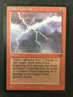 MTG Legends Chain Lightning MP - Image 1