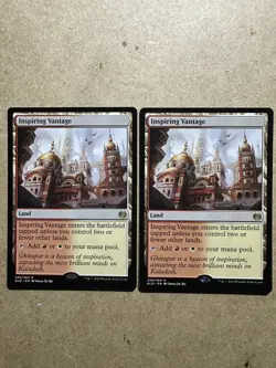 MTG Lot Inspiring Vantage x2 Kaladesh Regular NM - Image 1