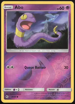 Carte Pokemon Abo 26/68 Reverse Destinees Occultes Francais - Image 1