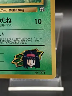 Erika's Bulbasaur Pokemon Card No.001 Old Back Promo Corocoro Japanese A31 - Image 5