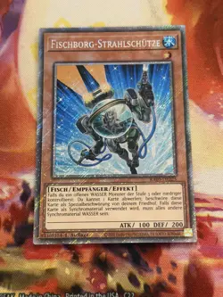 YU-GI-OH! - Fischborg-Strahlschutze - RA03-DE225 - 1.Auflage - Platinum Secret R - Image 1
