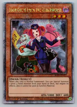 MISPRINT ERROR Tour Guide From the Underworld (Alt Art) Yugioh RA04-EN157 QCR NM - Image 4