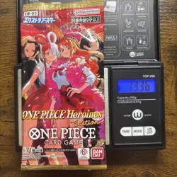 Heavy 13.36g One Piece Sealed Heroines Edition EB-03 Japanese Booster Pack - Image 1