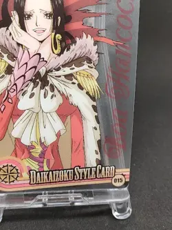 Boa hancock 015 ONE PIECE Daikaizoku Style Card MORINAGA With tracking - Image 5