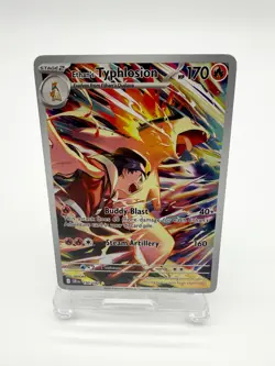 Pokemon TCG Ethans Typhlosion Full Art Card Destined Rivals 190/182 NM - Image 1