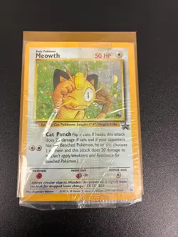 Pokemon Card - Black Star Promo #10 - MEOWTH (holo-foil) - NM/Mint - Image 3