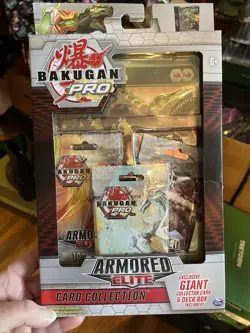 NEW Bakugan Pro Armored Elite Card Collection With Giant Collector Card - Image 1