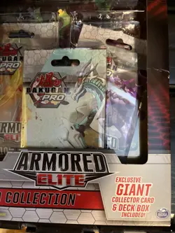 NEW Bakugan Pro Armored Elite Card Collection With Giant Collector Card - Image 3