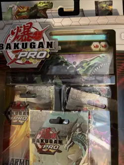 NEW Bakugan Pro Armored Elite Card Collection With Giant Collector Card - Image 5