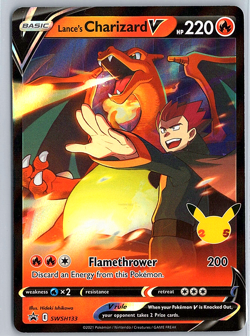 Lance's Charizard V Holo Promo SWSH: Sword & Shield Promo Cards SWSH133 NM - Image 1