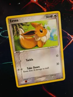 MP Pokemon (Non-Holo) EEVEE Card POP SERIES-3 Set #13/17 Organized Play Promo - Image 1