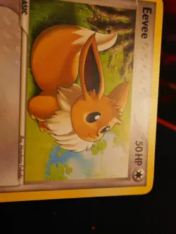 MP Pokemon (Non-Holo) EEVEE Card POP SERIES-3 Set #13/17 Organized Play Promo - Image 2