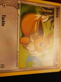 MP Pokemon (Non-Holo) EEVEE Card POP SERIES-3 Set #13/17 Organized Play Promo - Image 4