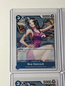 Boa Hancock OP13-051 Carrying On His Will 4 Foil Card Play Set Lot One Piece - Image 2