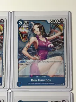 Boa Hancock OP13-051 Carrying On His Will 4 Foil Card Play Set Lot One Piece - Image 3