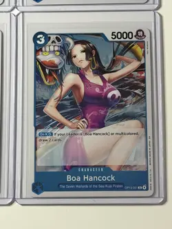 Boa Hancock OP13-051 Carrying On His Will 4 Foil Card Play Set Lot One Piece - Image 4