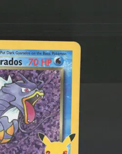 Dark Gyarados 8 Celebrations: Classic Collection Stamped Pokemon Card NM - Image 4