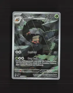 Crustle 183/182 Paradox Rift Full Art Ultra Rare Holo Pokemon Card NM - Image 1