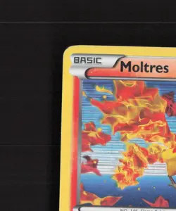 Moltres 14/99 Next Destinies Holo Rare Pokemon Card DMG - Image 3