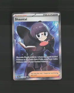 Shauntal 243/182 Paradox Rift Full Art Ultra Rare Holo Pokemon Card NM - Image 1