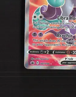 Galarian Rapidash V 167/198 Chilling Reign Full Art Ultra Rare Pokemon Card NM - Image 5