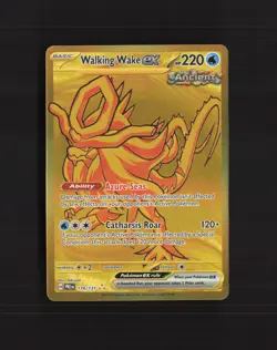 Walking Wake ex 178/131 Prismatic Evolutions Full Art Hyper Rare Pokemon Card NM - Image 1