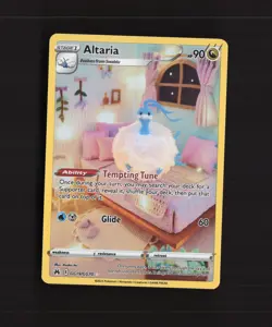 Altaria GG19/GG70 Crown Zenith Full Art Ultra Rare Holo Pokemon Card NM - Image 1