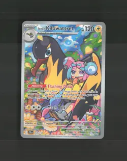 Iono's Kilowattrel 163/159 Journey Together Full Art Ultra Rare Pokemon Card NM - Image 1