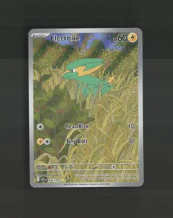 Electrike 196/182 Destined Rivals Full Art Ultra Rare Holo Pokemon Card NM - Image 1
