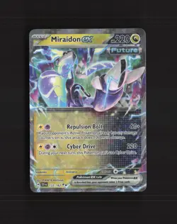 Miraidon ex 122/162 Temporal Forces Ultra Rare Holo Pokemon Card NM - Image 1
