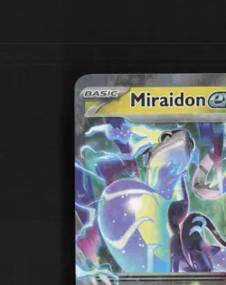 Miraidon ex 122/162 Temporal Forces Ultra Rare Holo Pokemon Card NM - Image 3