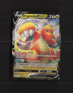 Dragonite V SWSH154 Sword & Shield Black Star Promo Holo Pokemon Card NM - Image 1