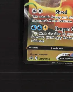 Dragonite V SWSH154 Sword & Shield Black Star Promo Holo Pokemon Card NM - Image 5
