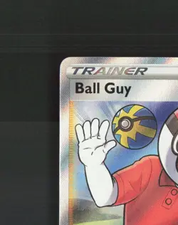 Ball Guy 065/072 Shining Fates Full Art Ultra Rare Holo Pokemon Card NM - Image 3