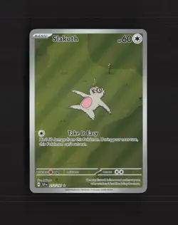 Slakoth 212/191 Surging Sparks Full Art Ultra Rare Holo Pokemon Card NM - Image 1