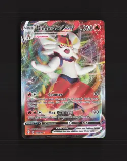 Cinderace VMAX 019/072 Shining Fates Ultra Rare Holo Pokemon Card NM - Image 1