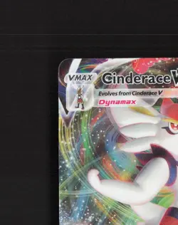Cinderace VMAX 019/072 Shining Fates Ultra Rare Holo Pokemon Card NM - Image 3