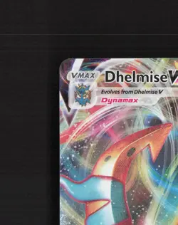 Dhelmise VMAX 010/072 Shining Fates Ultra Rare Holo Pokemon Card NM - Image 3