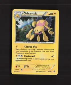 Galvantula 27/119 Phantom Forces Cracked Ice Holo Rare Pokemon Card MP - Image 1