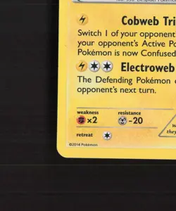 Galvantula 27/119 Phantom Forces Cracked Ice Holo Rare Pokemon Card MP - Image 5