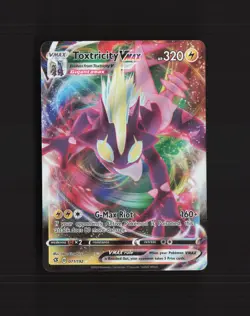 Toxtricity VMAX 071/192 Rebel Clash Ultra Rare Holo Pokemon Card NM - Image 1